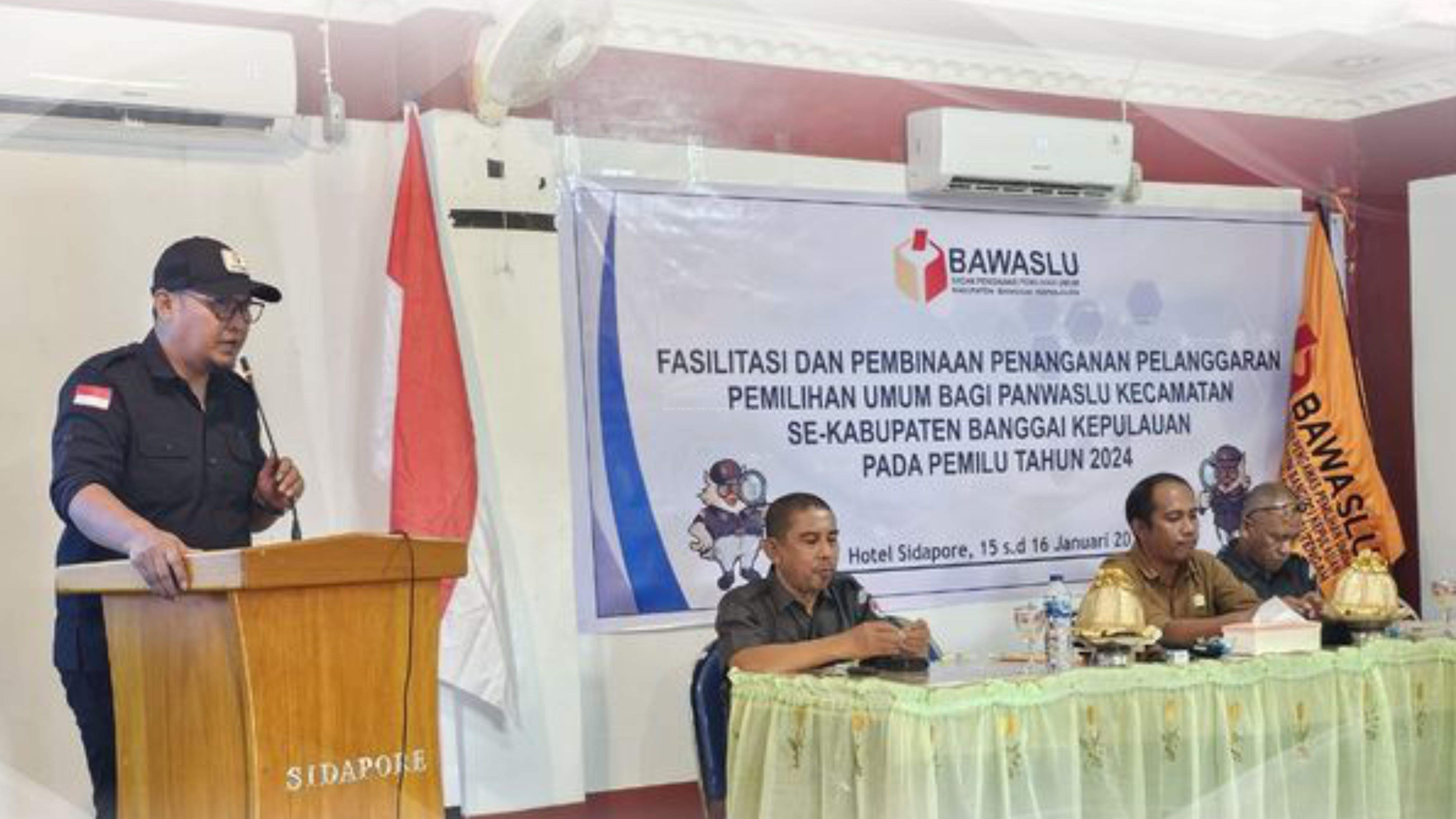 Bawaslu Bangkep gelar Fasilitasi dan Pembinaan Pelanggaran