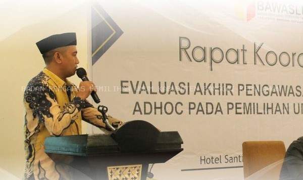 Bawaslu Bangkep Gelar Evaluasi Akhir Pengawasan Bagi Jajaran Adhoc Pada Pemilu Tahun 2024