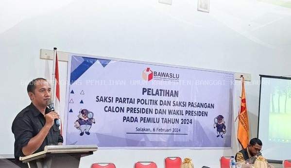 Pelatihan Saksi Parpol, Jainudin Ajak Parpol Awasi Pungut Hitung