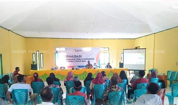 Pengawasan Partisipatif di Desa Popisi, Jainudin Ajak Masyarakat Lakukan Pengawasan Kampanye