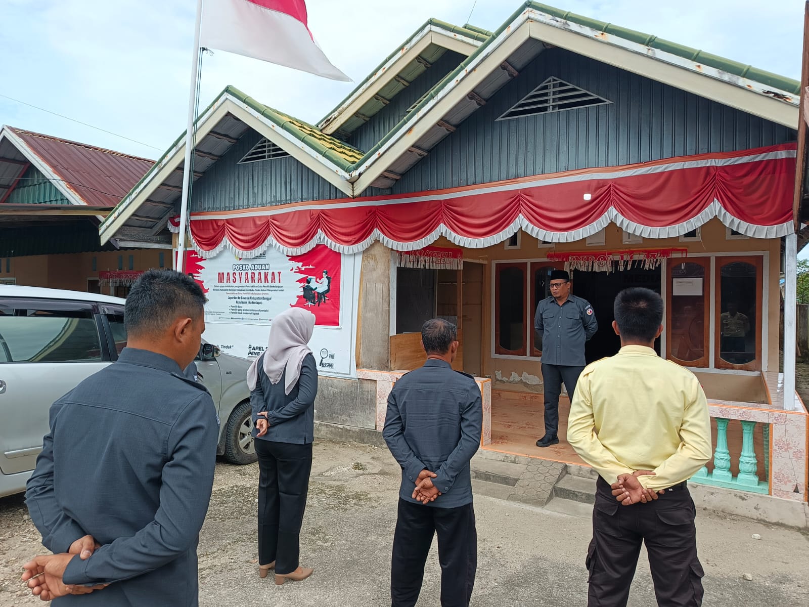 BAWASLU BANGKEP GELAR APEL PAGI PERDANA DI TAHUN 2026
