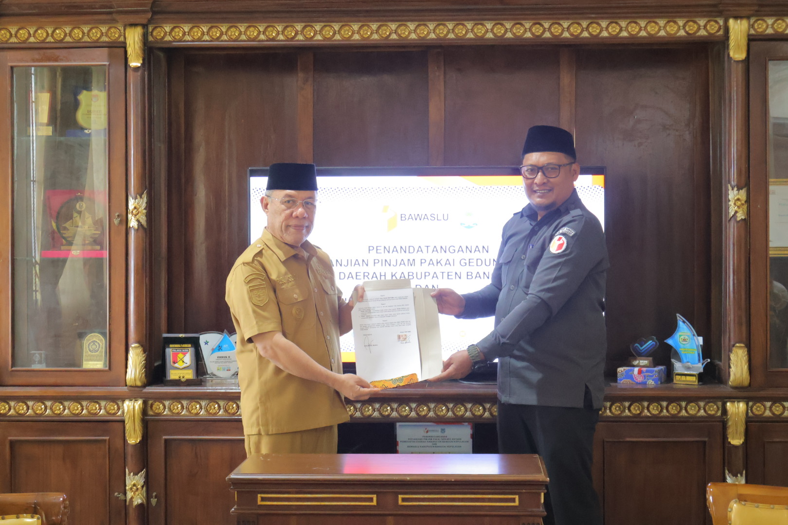 Foto Humas Bawaslu Bangkep