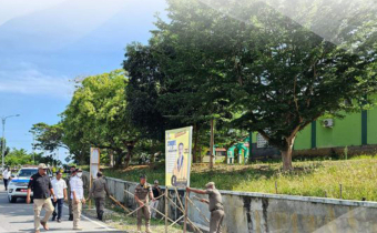 Melanggar Aturan, Bawaslu Bangkep Bersama Satpol-Pol dan Dishub Tertibkan APK