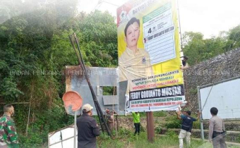 Masa Tenang, Bawaslu Bangkep Pastikan Tidak ada APK yang Terpasang