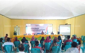 Pengawasan Partisipatif di Desa Popisi, Jainudin Ajak Masyarakat Lakukan Pengawasan Kampanye
