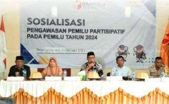 Gelar Sosialisasi Partisipatif, Muslim Ajak Masyarakat Ikut Mengawasi Pemilu Tahun 2024